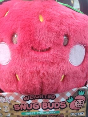 Strawberry Weighted Snug Buds